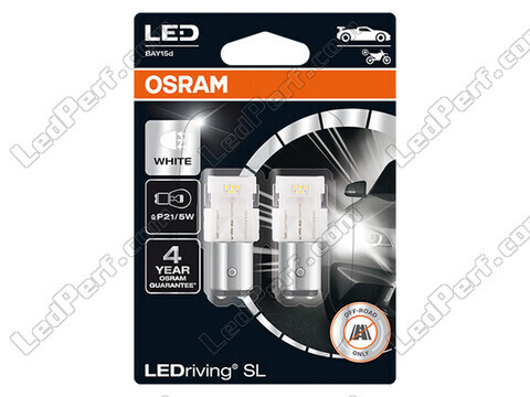 P21/5W LED-pærer Osram LEDriving® SL White 6000K - BAY15d