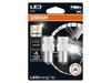 Orange P21W LED-pærer Osram LEDriving® SL - BA15s