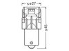 Orange PY21W LED-pærer Osram LEDriving® SL - BAU15s