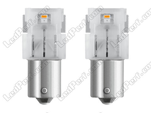 Orange PY21W LED-pærer Osram LEDriving® SL - BAU15s