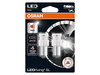 P21W LED-pærer Osram LEDriving® SL Røde - BA15s