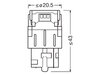 Orange W21W / WY21W LED-pærer Osram LEDriving® SL - W3x16d