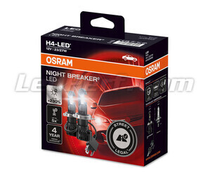 Kit LED-pærer H7 Osram Night Breaker Godkendte - 64210DWNB