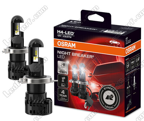 Kit LED-pærer H7 Osram Night Breaker Godkendte - 64210DWNB