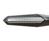 Forfra visning af dynamiske LED-blinklys + bremselys til Aprilia RS 125 (2006 - 2010)