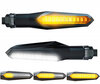 Dynamiske LED-blinklys 2 en 1 avec Kørelys intégrés pour Honda NSR 125