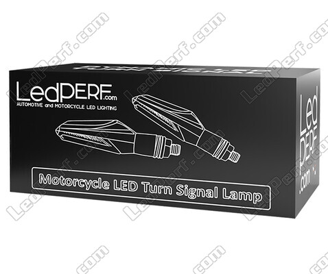 Emballage af dynamiske LED-blinklys + bremselys til Moto-Guzzi Breva 1100 / 1200