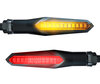 Dynamiske LED-blinklys 3 i 1 til Yamaha V-Max 1200