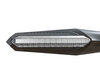 Forfra visning af dynamiske LED-blinklys + bremselys til Yamaha XJR 1300 (MK2)
