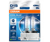 Par af pærer Xenon D1S Osram Xenarc Cool Blue Intense 6200K i sin Emballage - 66140CBN-2HB