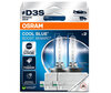 Xenon D3S-pærer Osram Xenarc Cool Blue Boost 7000K ref.: 66340CBB-2HB 2HB i pakning med 2 pærer