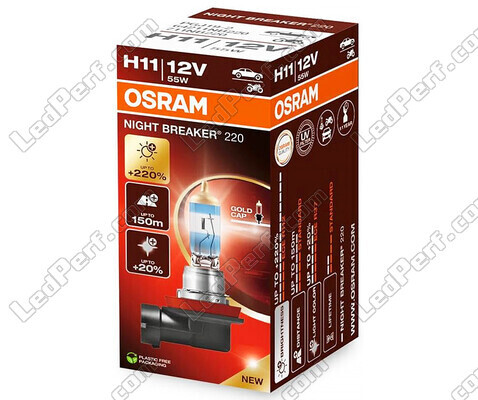 H11-pære OSRAM Night Breaker® 220 - 64211NB220 - Sælges stykvis.