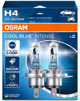 Par med Osram H4 pærer Cool blue Intense Next Gen LED Effect 5000K