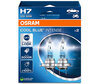 Par med Osram H7 pærer Cool blue Intense LED Effect 5000K