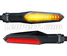 Dynamiske LED-blinklys + bremselys til Honda Transalp 600
