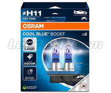 Pakke med 2 H11-pærer  Osram Cool Blue Boost - 5500K - 62211CBB-2HB