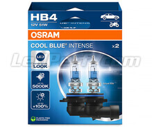 HB4-pære par Osram Cool Blue Intense - 9006CBN-2HB