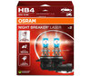 Pakke med 2 HB4-pærer Osram Night Breaker Laser +150% - 9006NL-2HB