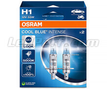 H1-pære par Osram Cool Blue Intense - 64150CBN-2HB