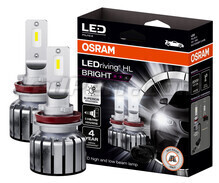 H8 LED-pærer OSRAM LEDriving HL Bright - 64211DWBRT-2HFB